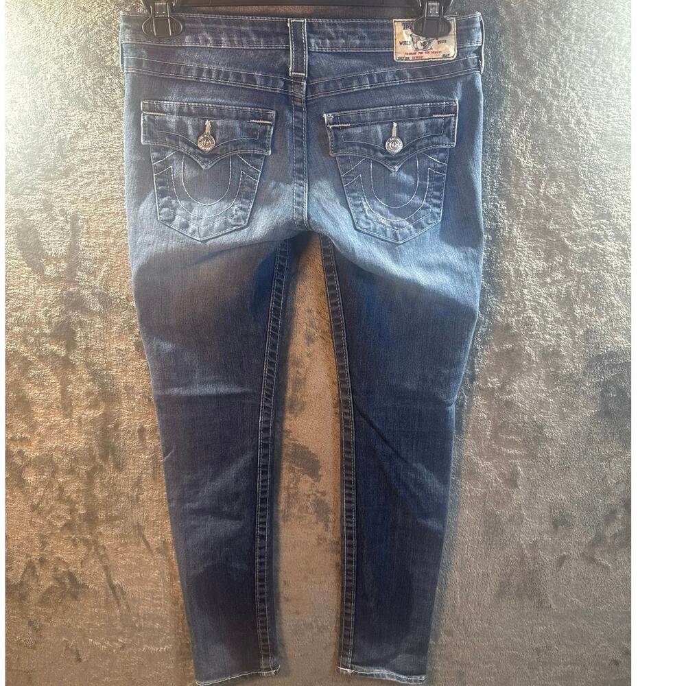 VTG Y2K True Religion “Stella” Low-Rise Skinny Jeans Women’s 29